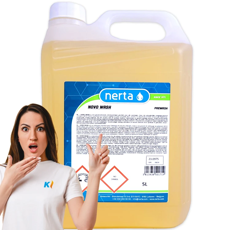 Nerta Novo Wash 5L – aktywna piana do mycia samochodu, efekt śniegu.