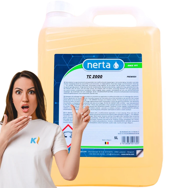Nerta Truck Cleaner TC 2000 5 L – aktywna piana do mycia ciężarówek
