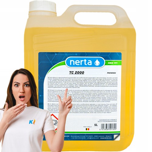 Nerta Truck Cleaner TC 2000 5 L – aktywna piana do TIR i ciężarówek