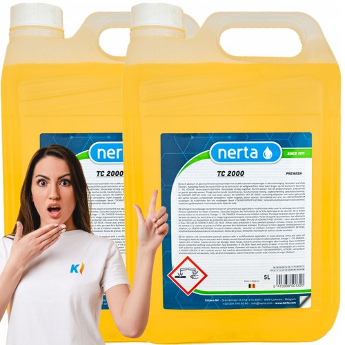 Nerta Truck Cleaner TC 2000 10 L – aktywna piana do TIR i ciężarówek