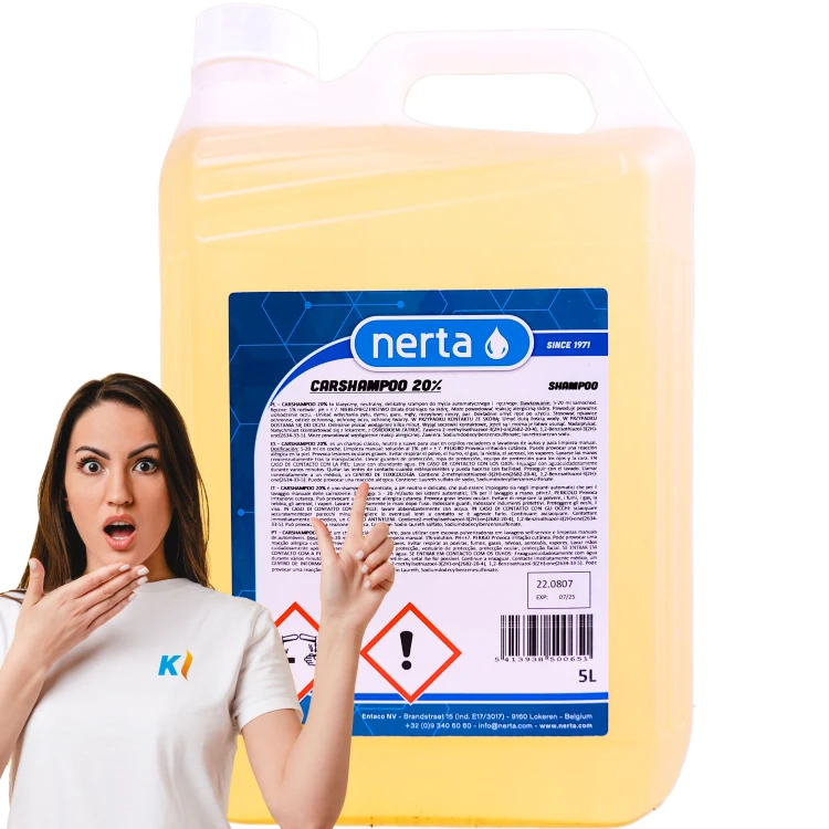 Zestaw Nerta Blue Diamond 5 L + Hydro Ceramic Wax – aktywna piana i wosk ceramiczny