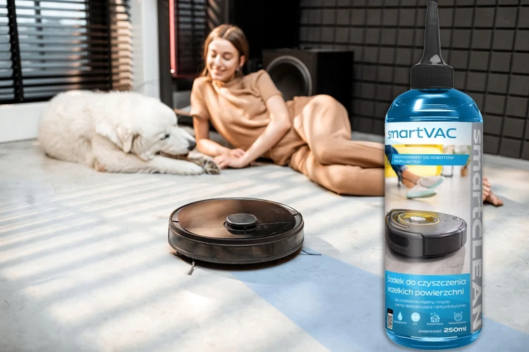 1xPŁYN DO ROBOTÓW mopujących smartVAC 250ml