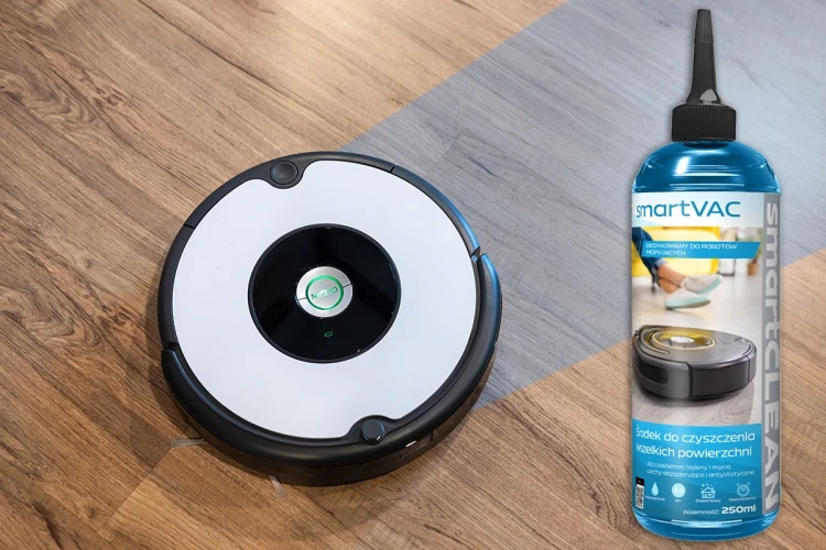 1xPŁYN DO ROBOTÓW mopujących smartVAC 250ml