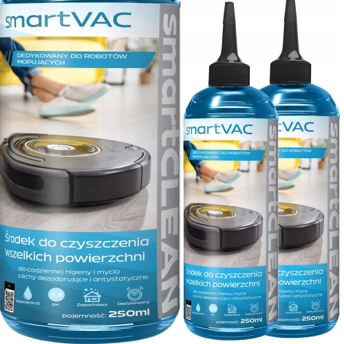SmartVAC PŁYNY DO ROBOTÓW mopujących 2x 250ml