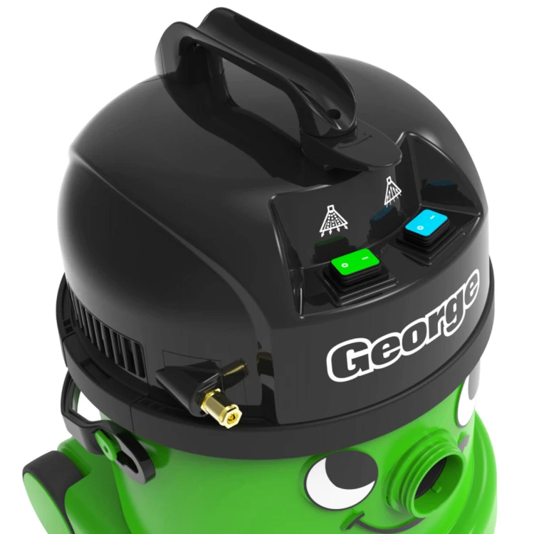 Odkurzacz piorący do tapicerki Numatic George GVE370 – Zestaw Detailing PRO