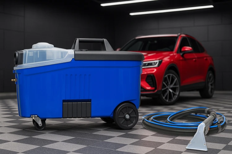 Odkurzacz Piorący do tapicerki dywanów MOCNY PROFI 50C 1400W PRO + KT22 10L